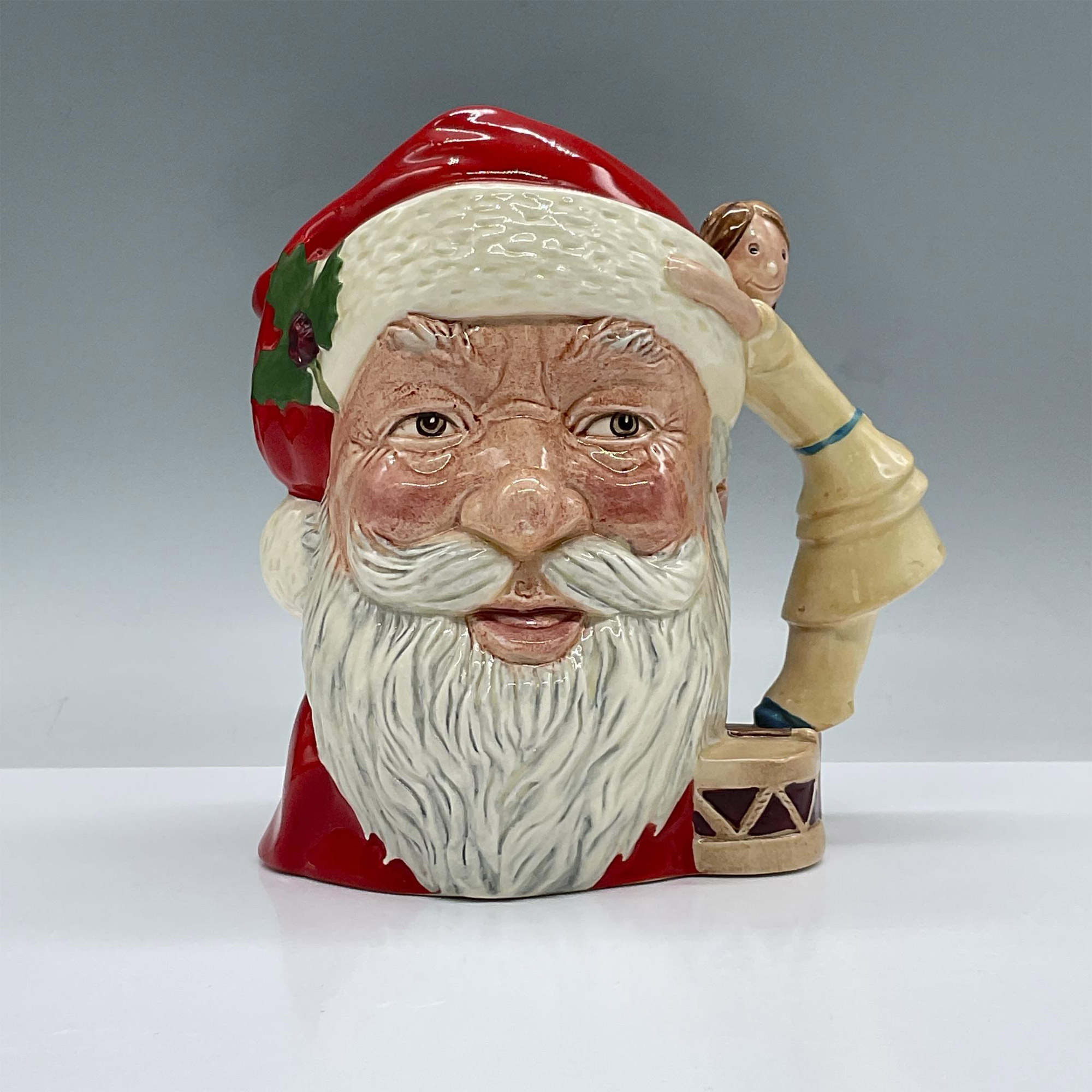 Santa Claus Doll on Drum D6668 - Large - Royal Doulton Character Jug