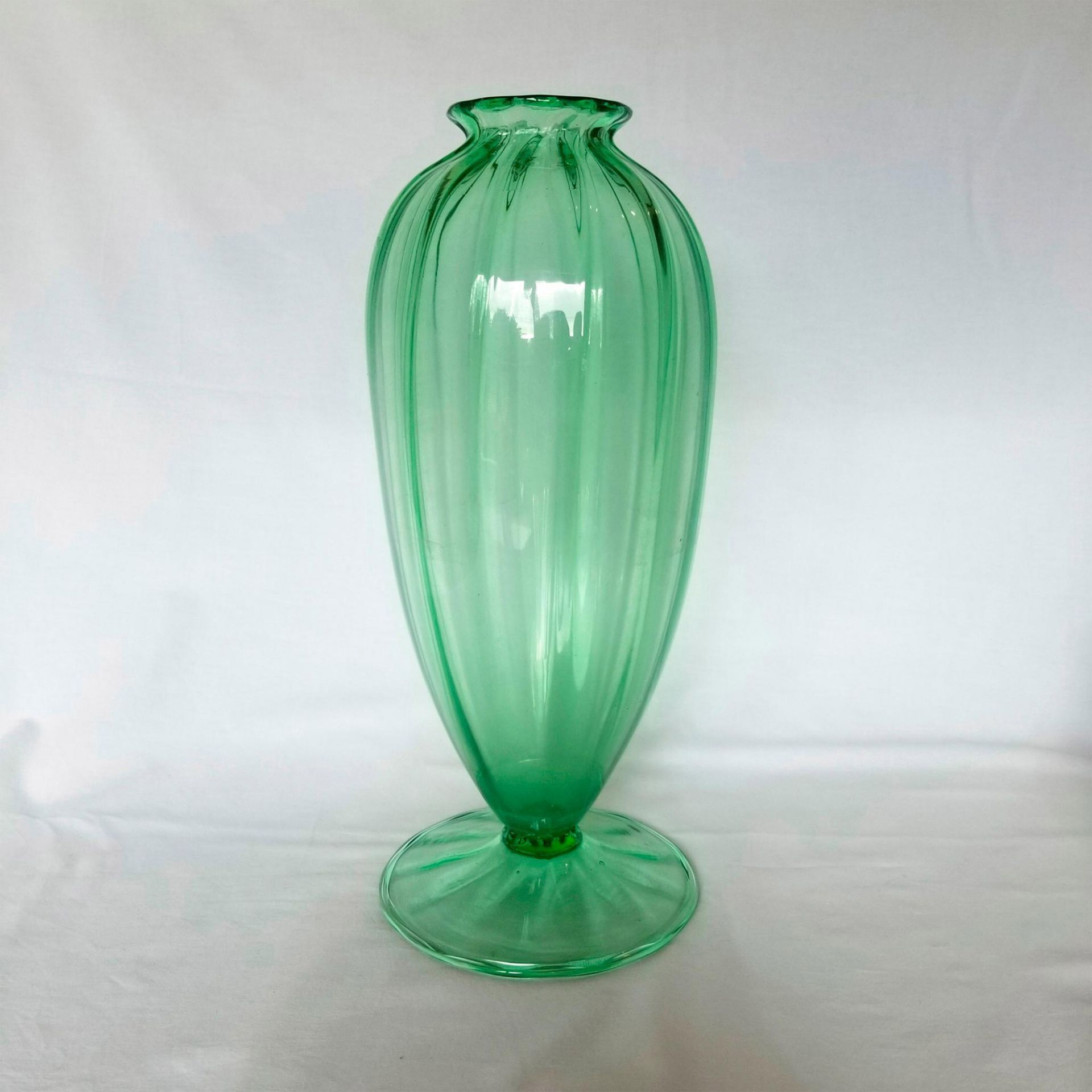 Napoleone Martinuzzi Style Murano Glass Vase