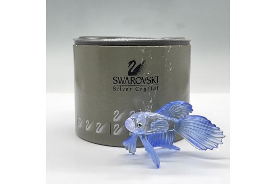 Swarovski Crystal Figurine, Siamese Fighting Fish Blue - Bild 5 aus 5