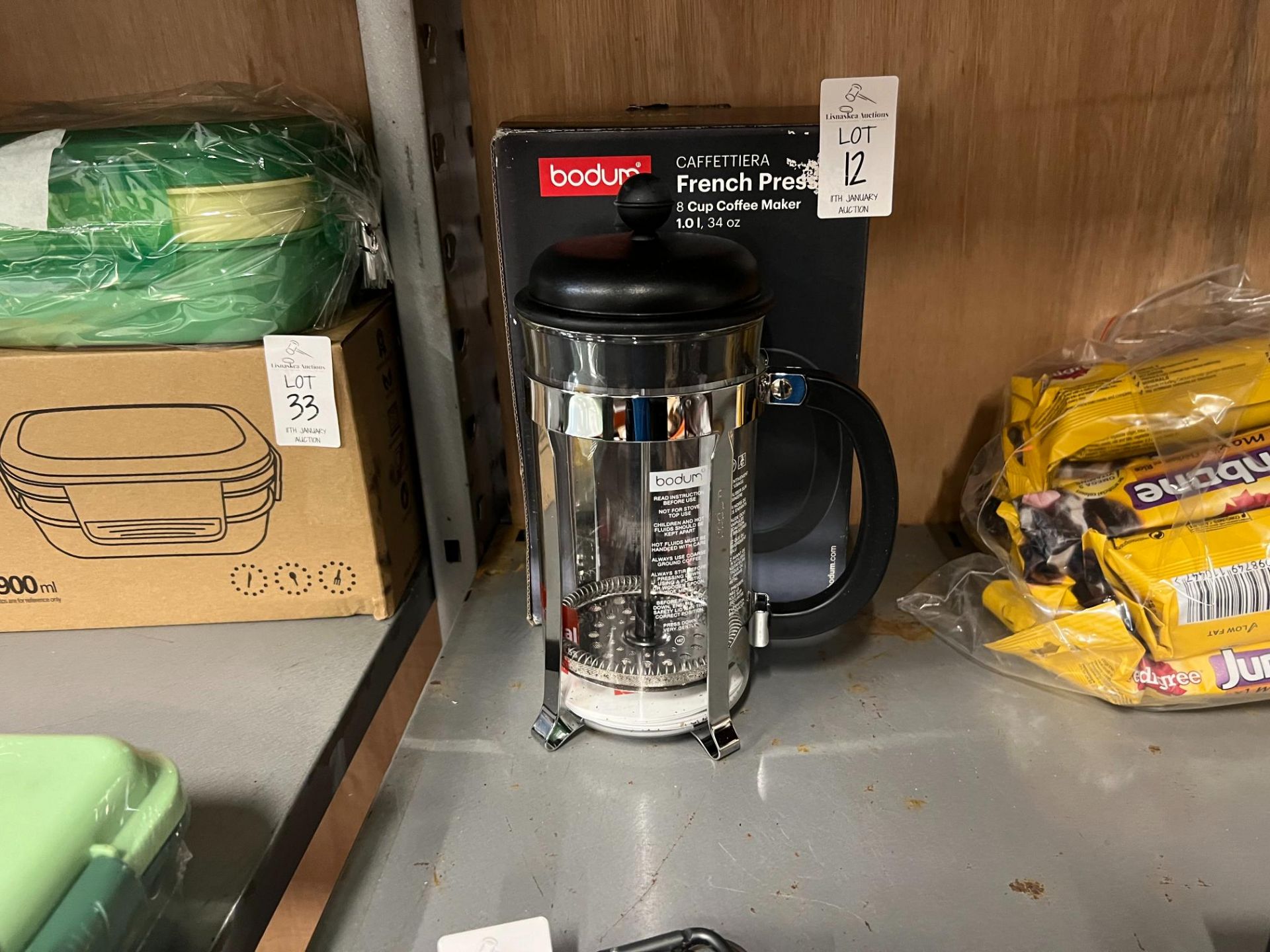 BODUM FRENCH PRESS CAFETIÈRE