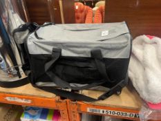 GREY PET CARRIER (NEW)