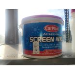 TUB OF CARPLAN SCREEN WASH 72x70ML SACHETS