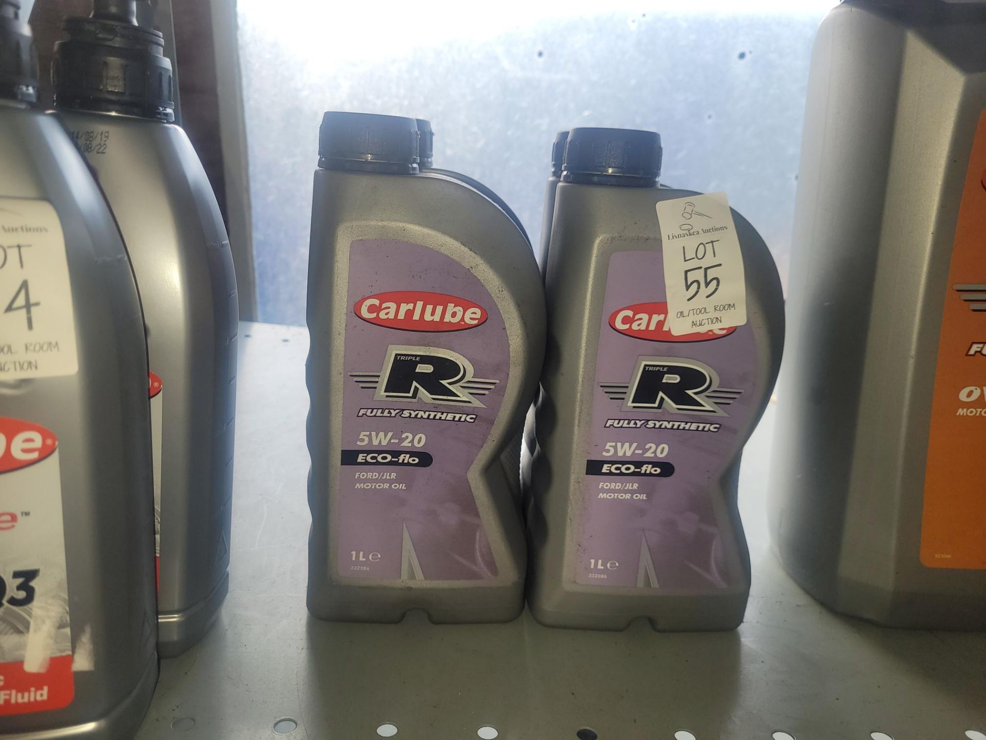 4x CARLUBE TRIPLE R FULLY SYNTHETIC 5W-20 ECO-FLO MOTOR OIL 1L