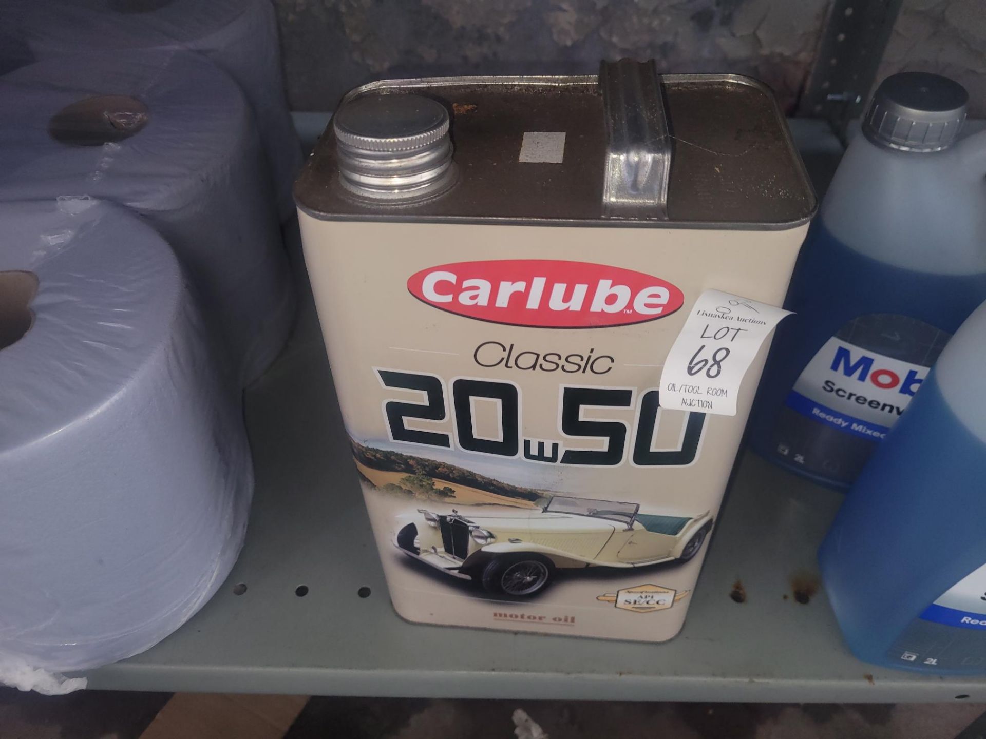 4.55L CARLUBE CLASSIC 20W50 MOTOR OIL