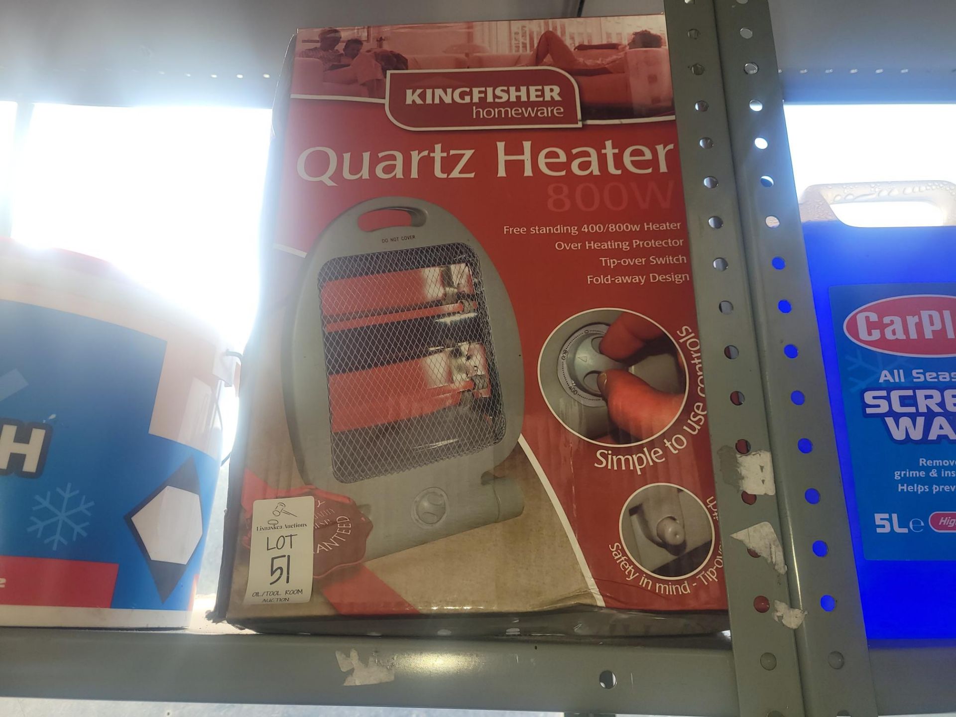 KINGFISHER HOMEWARE QUARTZ HEATER