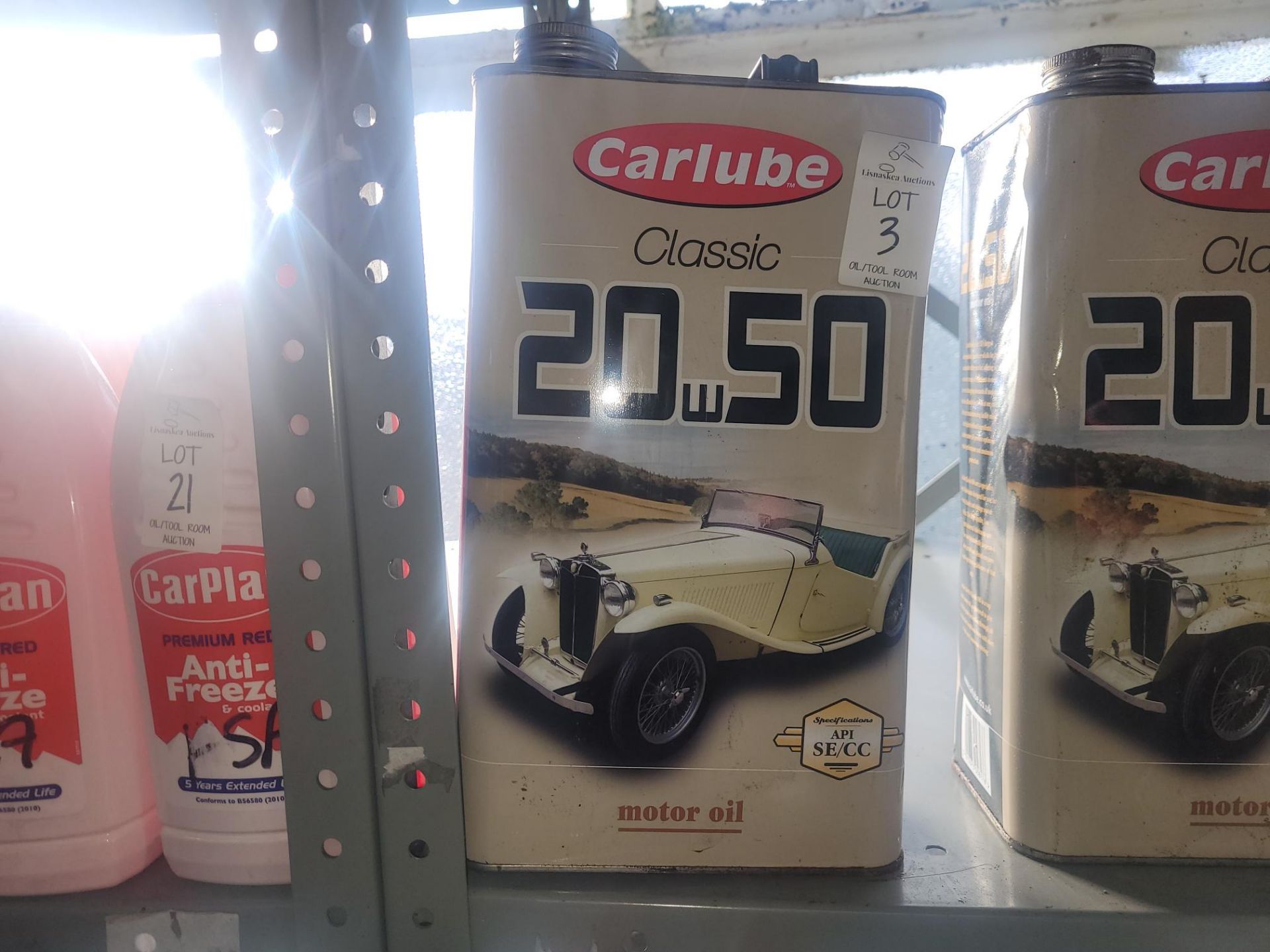 CARLUBE CLASSIC 20W50 MOTOR OIL 4.55L