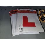 BUNDLE OF MAGNETIC 'L' PLATES (NEW)