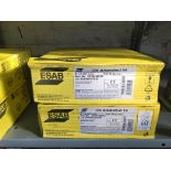 2X ESAB OK ARISTOROD 55 1.6MM 18KG