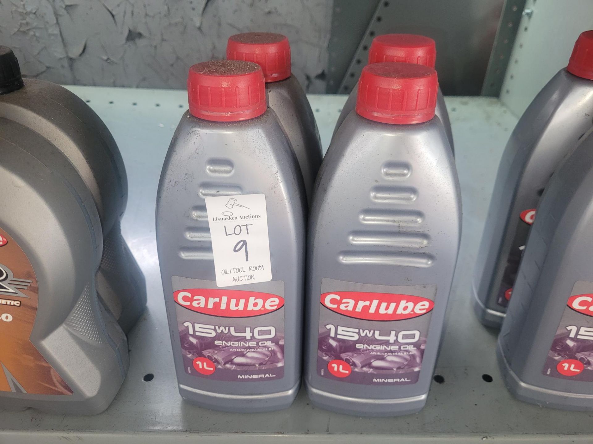 4x CARLUBE 15W40 ENGINE OIL MINERAL 1L