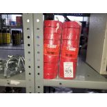 2x RED INSULATION TAPE QTY 10 (NEW)