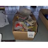 BOX OF CAR PART ACCESSORIES (NEW)