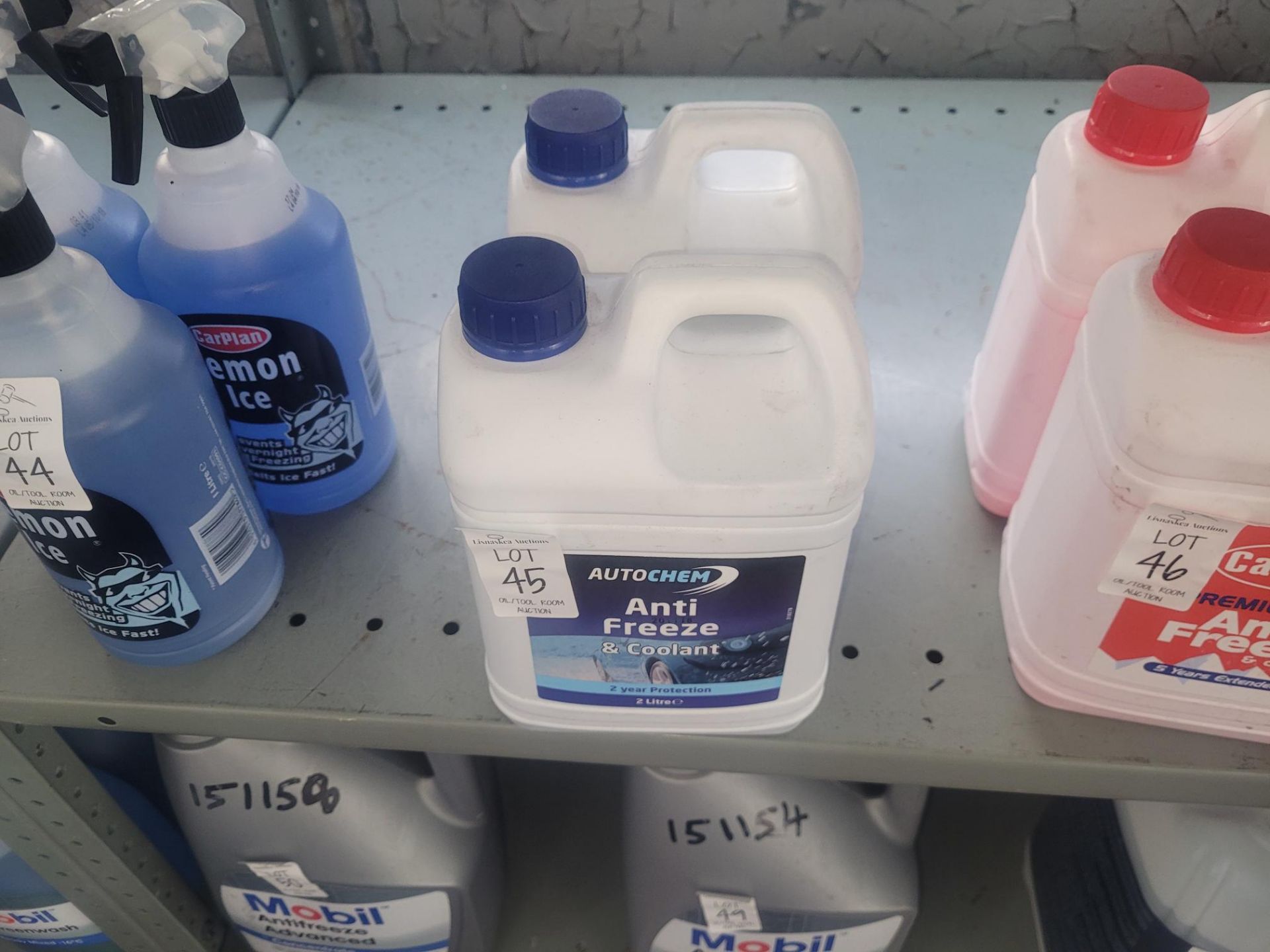 2x 2L AUTOCHEM ANTI FREEZE & COOLANT