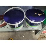 2 TUBS OF BOSTIK FLOOR ADHESIVE