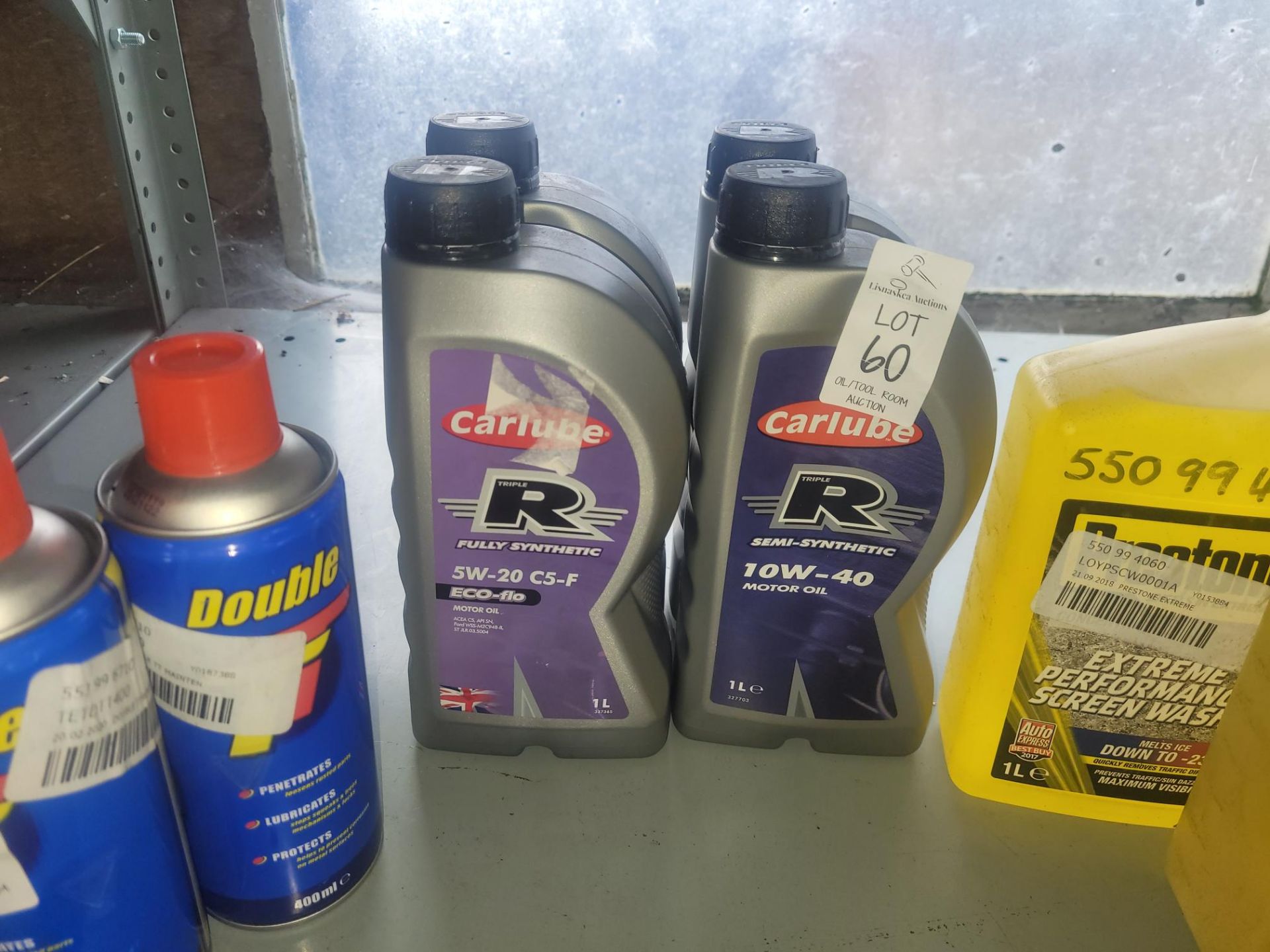 4x ASSORTED TRIPLE R MOTOR OIL