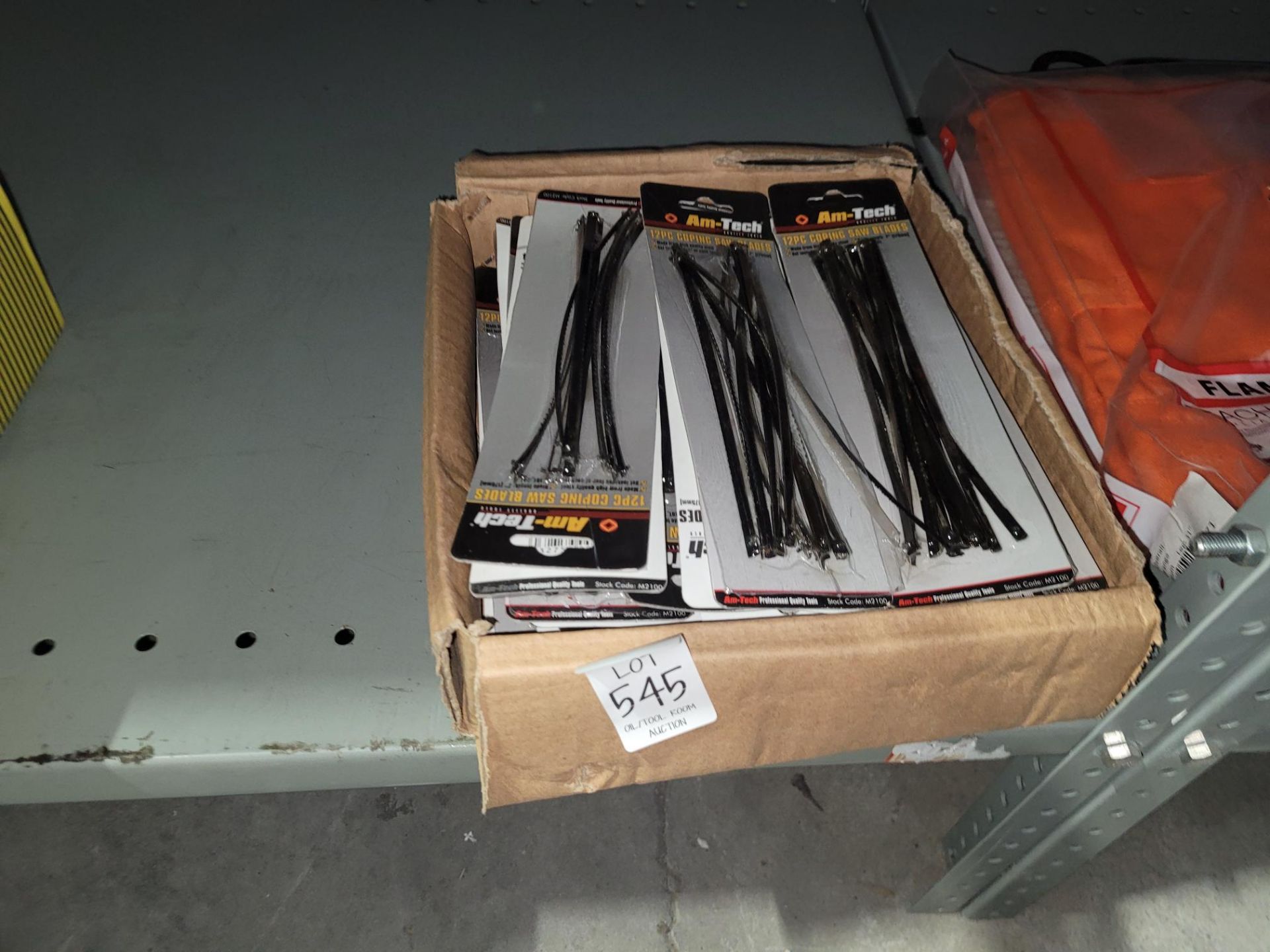 BOX OF 12PC COPING SAW BLADES