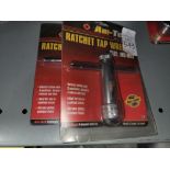 2x RATCHET TAP WRENCH M5-M12 (NEW)