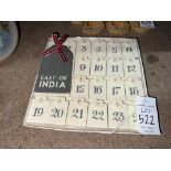 EAST OF INDIA ADVENT CALENDAR