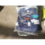 2x WATER NAVY BOILER SUIT (NEW)