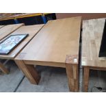 LARGE PINE DINING TABLE