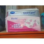 MOLICARE ELASTIC MEDIUM NAPPIES 30PC