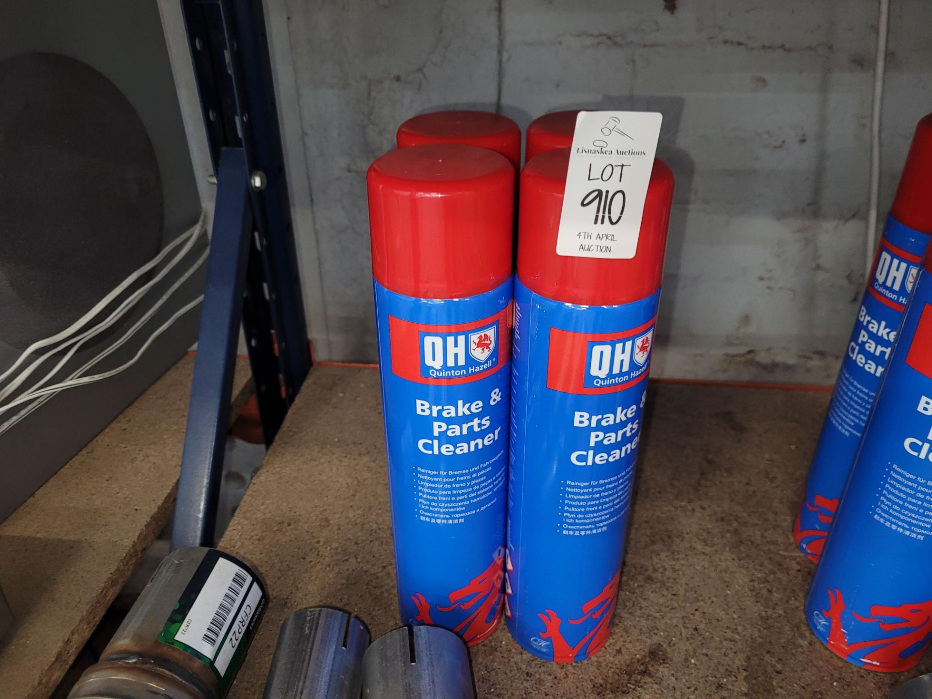 4 X QH BRAKE AND PARTS CLEANER