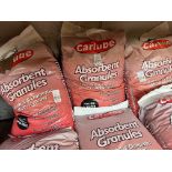 BAG OF CARLUBE OIL ABSORBENT GRANULES 9.5KG