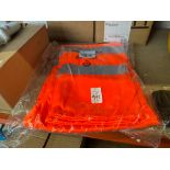 PAIR OF DAYGLO ORAGE WORK TROUSERS SIXE 34 LONG (NEW)