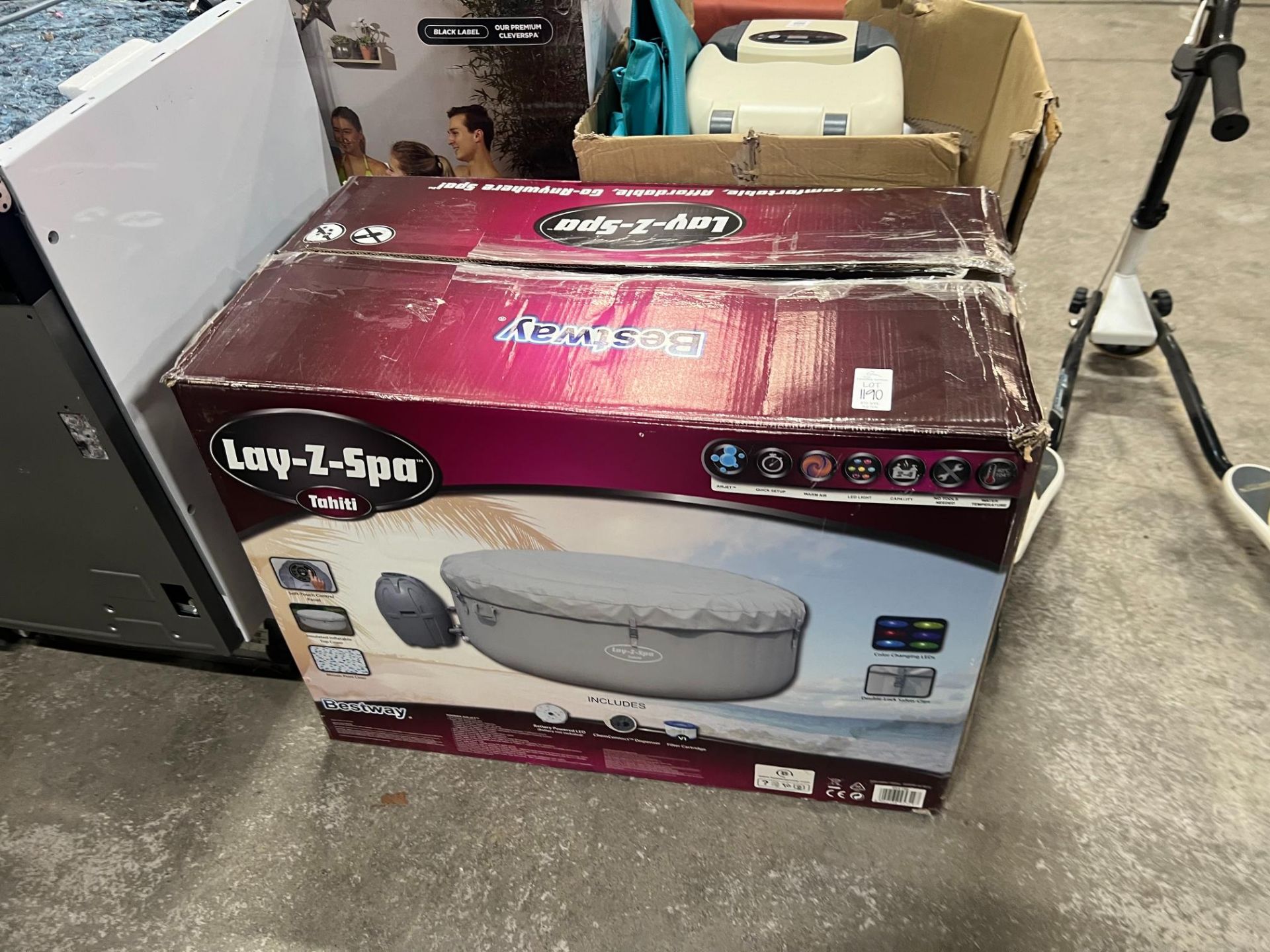 BESTWAY LAY-Z SPA (INFLATABLE HOT TUB ONLY )