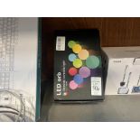 BOX OF LED ORB REMOTE CONTROL LIGHTS (NEW)