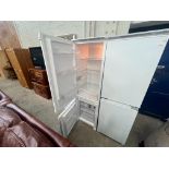 ESSENTIALS INTERGRATED FRIDGE/ FREEZER ( WORKING ) (HAMMER VAT TO BE ADDED TO THIS LOT)