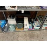 FULL SHELF OF ASSORTED CONTENTS (BUYER MUST TAKE ALL)