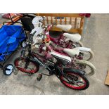 4 X CHILDRENS BIKES