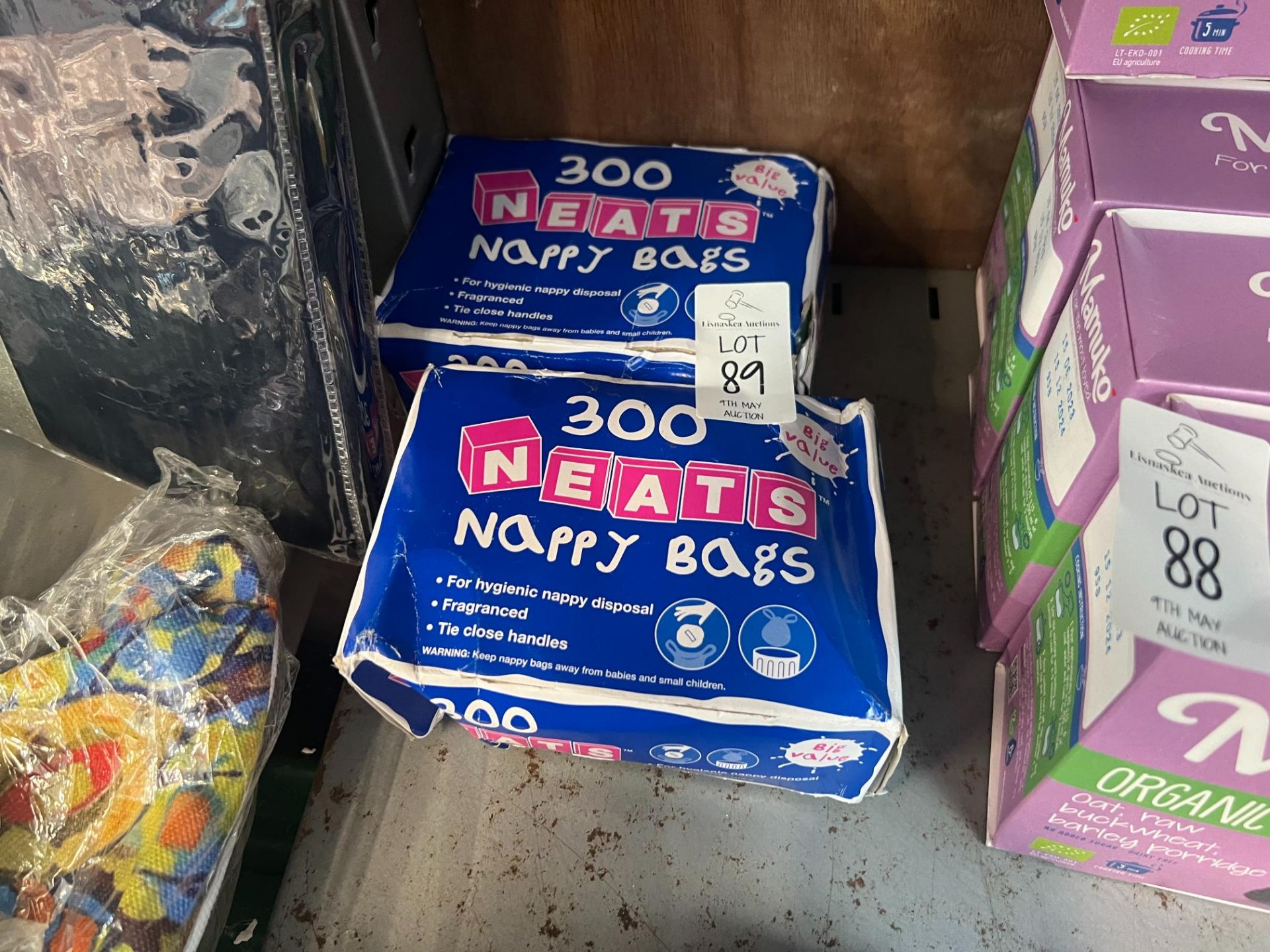 2X PACKS OF NEATS NAPPY BAGS