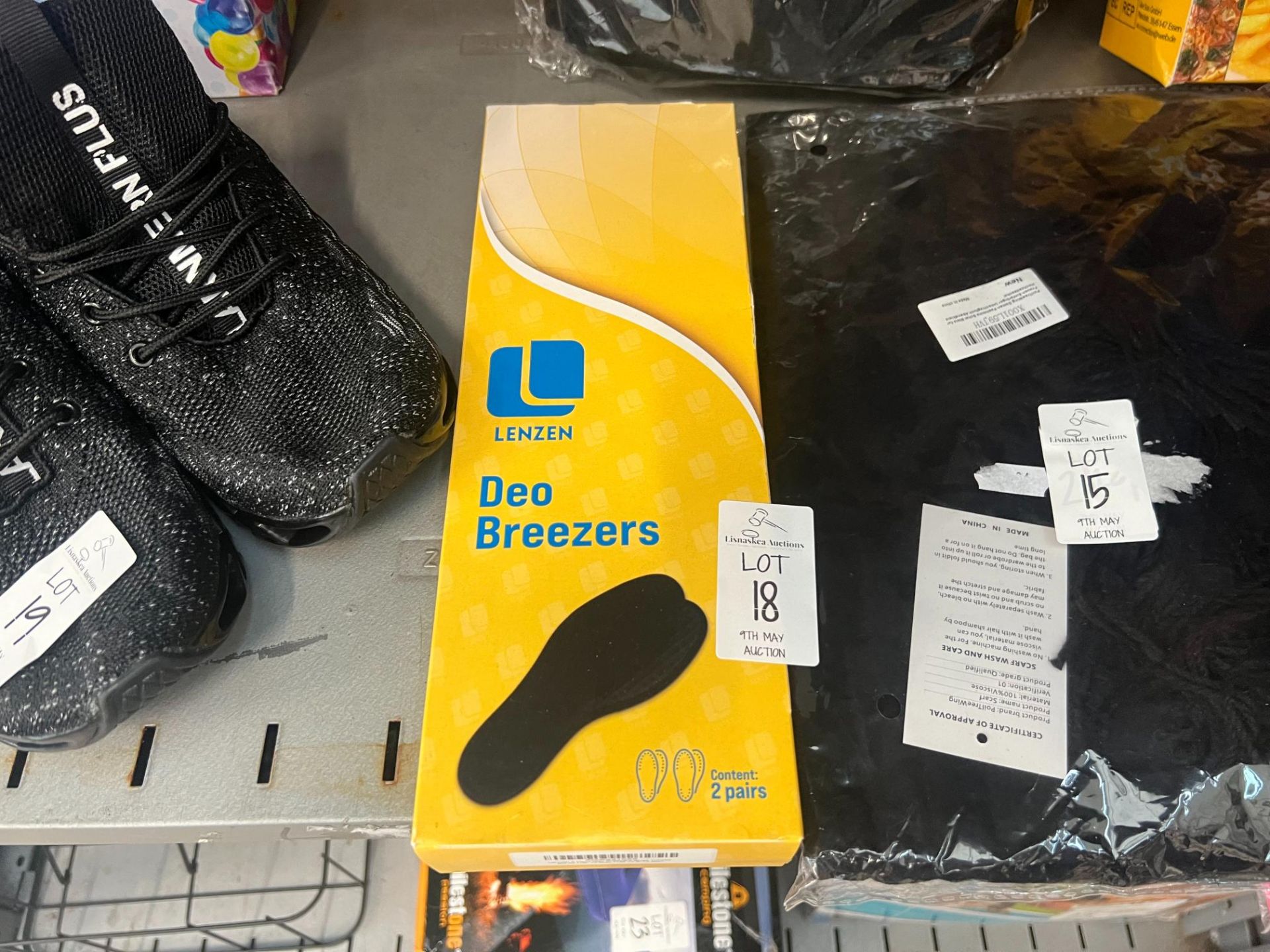 PACK OF LENZEN DRO BREEZERS SHOE INSOLES (NEW)