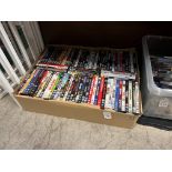 BOX OF ASSORTED DVDS