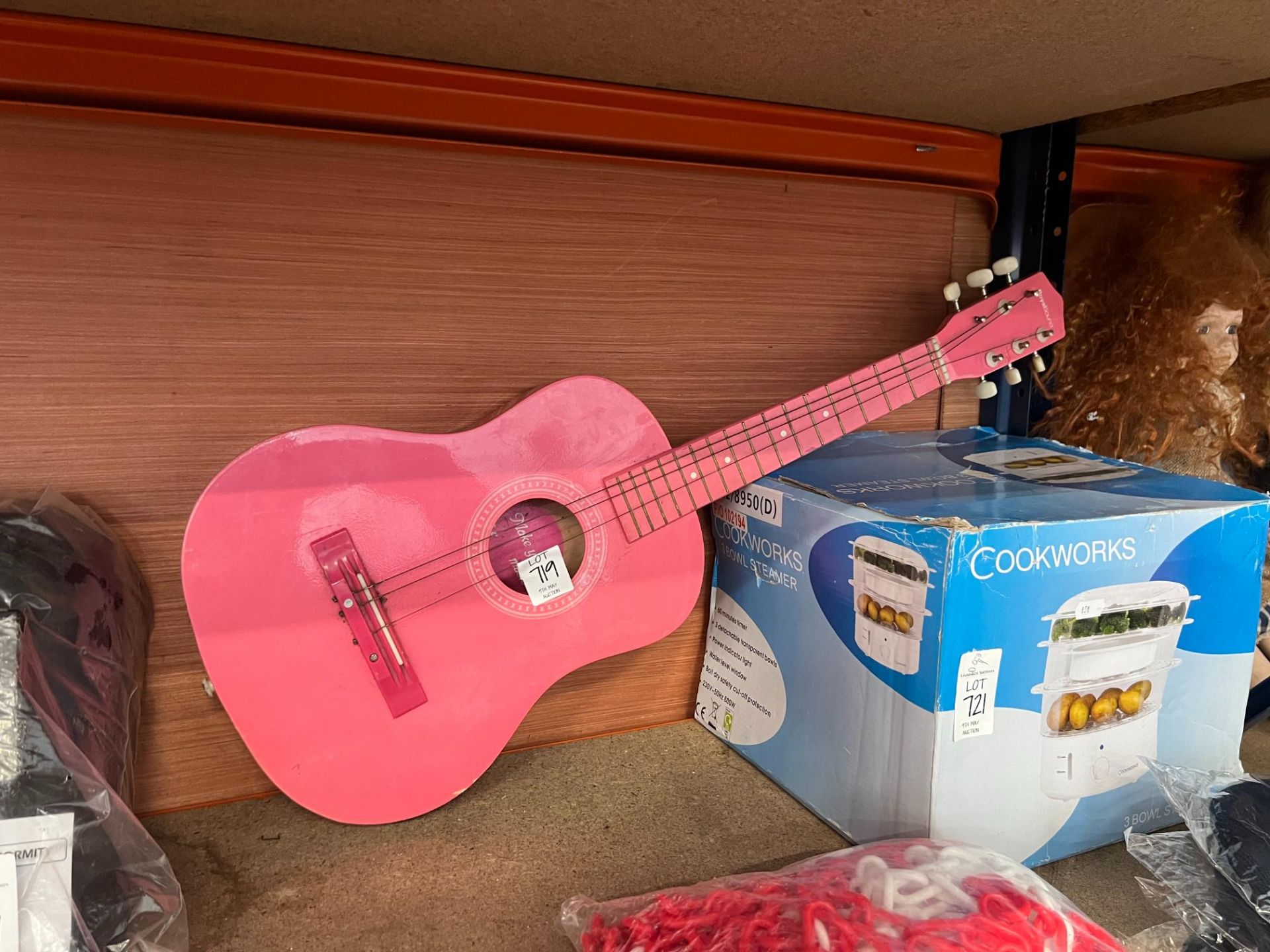 PINK CHILDS GUITAR