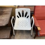 NRS HEIGHT ADJUSTABLE SHOWER CHAIR (NEW)