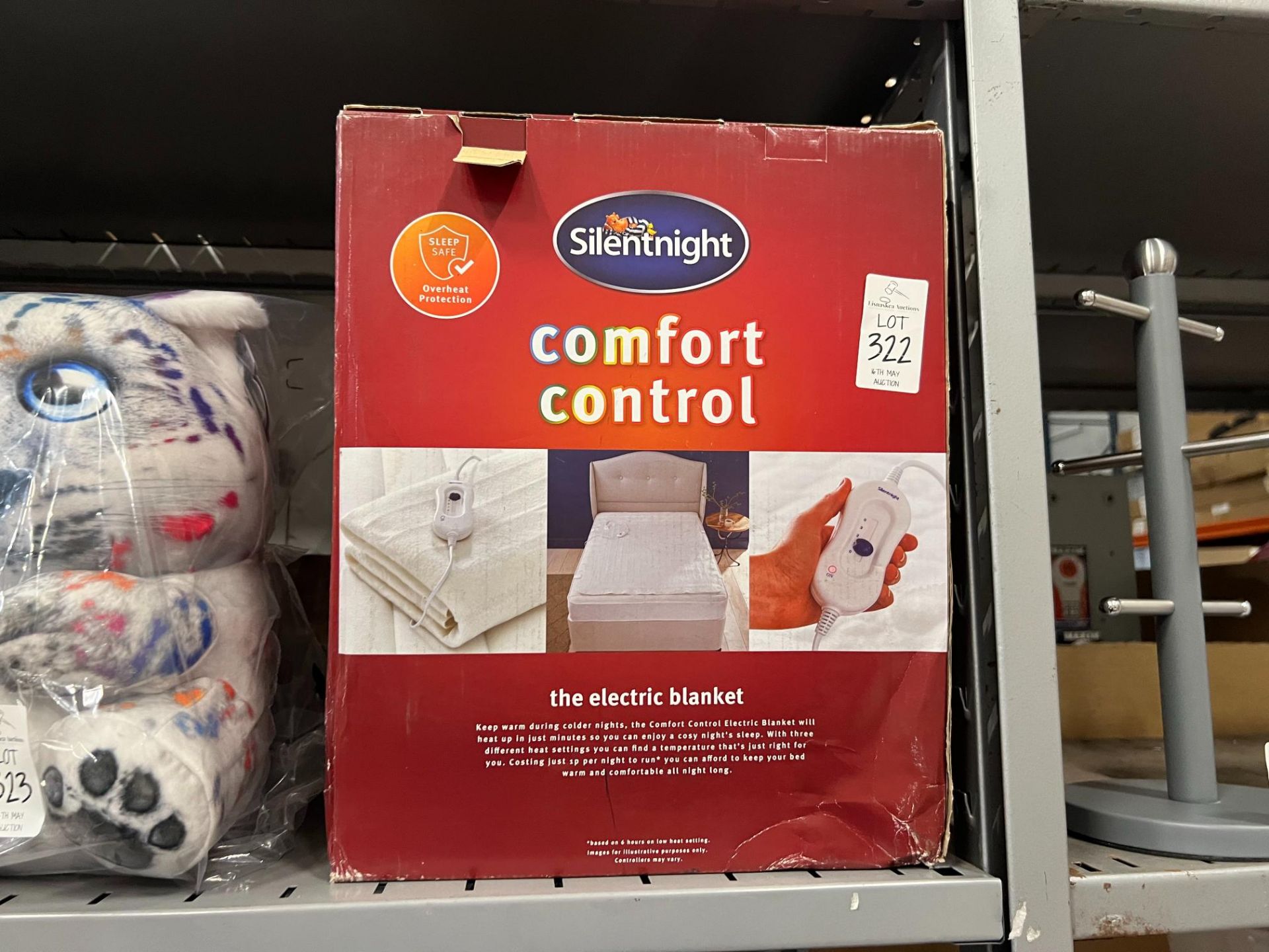 SILENTNIGHT COMFORT CONTROL KINGSIZE ELECTRIC BLANKET