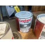 2.5L OF LEYLAND TRADE ONE COAT GLOSS BRILLIANT WHITE PAINT