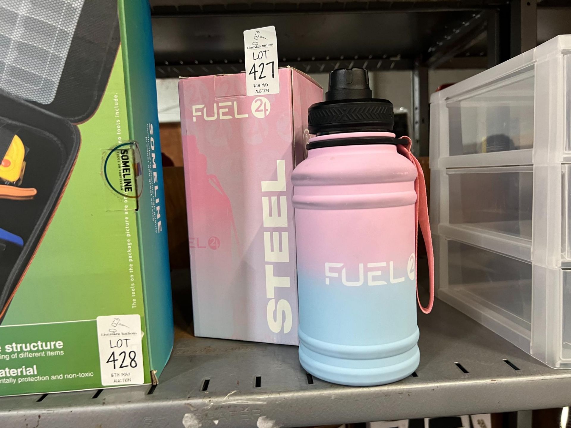 FUEL 24 STEEL OMBRE WATER BOTTLE