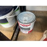 2.5L OF LEYLAND TRADE HIGH GLOSS PASTEL BASE PAINT