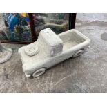 CONCRETE DONKEY GARDEN PLANTER