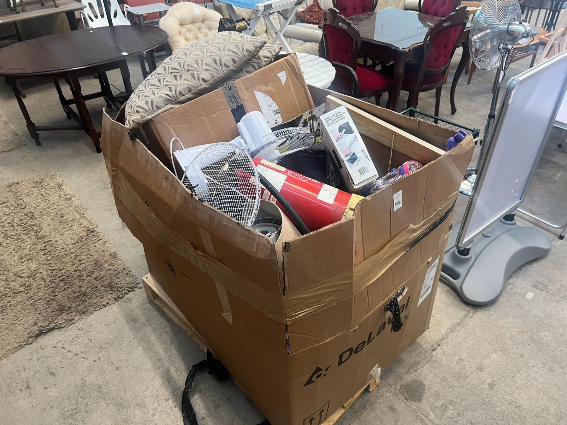 FULL PALLET OF ASSORTED CONTENTS (BUYER MUST TAKE ALL)