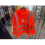 GO/RT HIGH VIS ORANGE FLEECE 2XL (NEW)