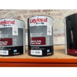 5L OF LEYLAND TRADE TILE RED HEAVY DUTY FLOOR PAINT