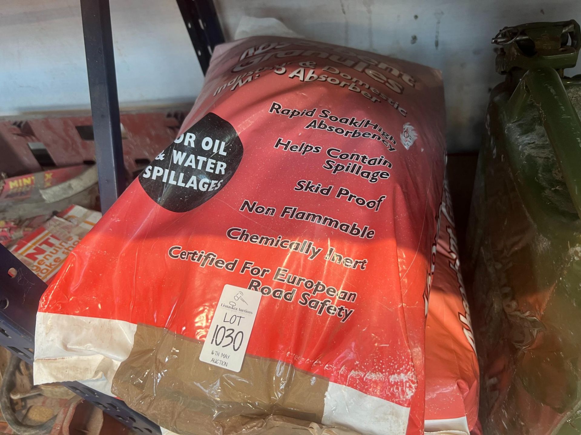 20L BAG OF OIL ABSORBANT GRANULES