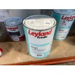 4.75 L OF LEYLAND TRADE VINYL SOFT SHEEN MEDIUM BASE PAINT