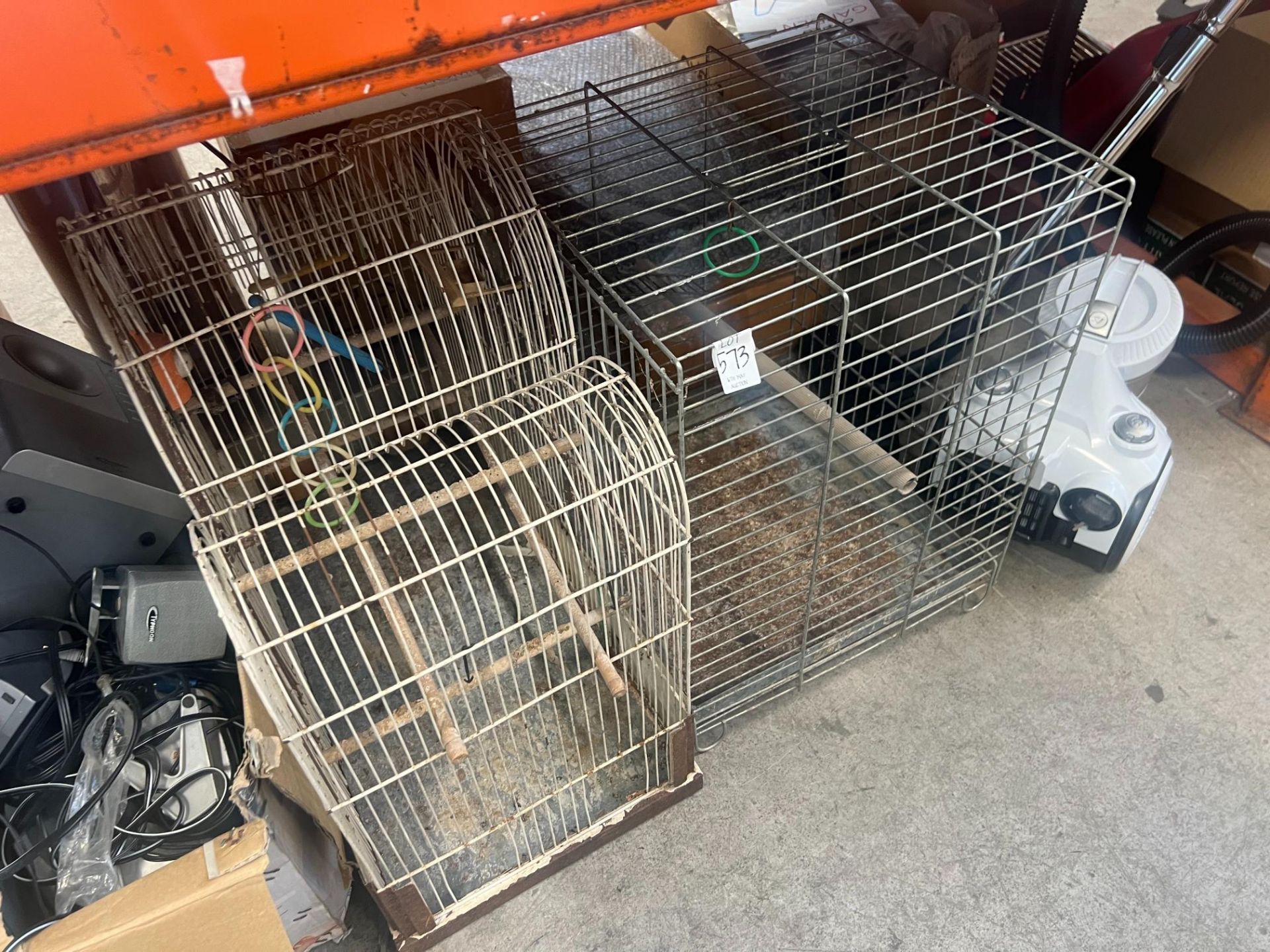 2X BIRD CAGES