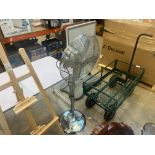 CHROME FLOOR STANDING FAN (NEW)