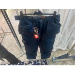 HEROCK DAGAN WORK TROUSERS NAVY SIZE UK SIZE 30 (NEW)